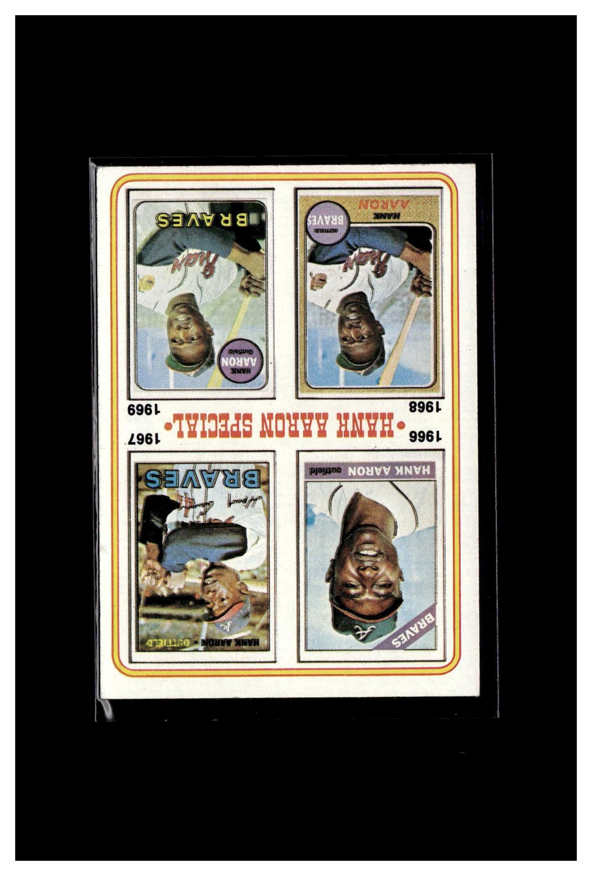 #2 1974 Topps #5 Hank Aaron Special 1966-1969