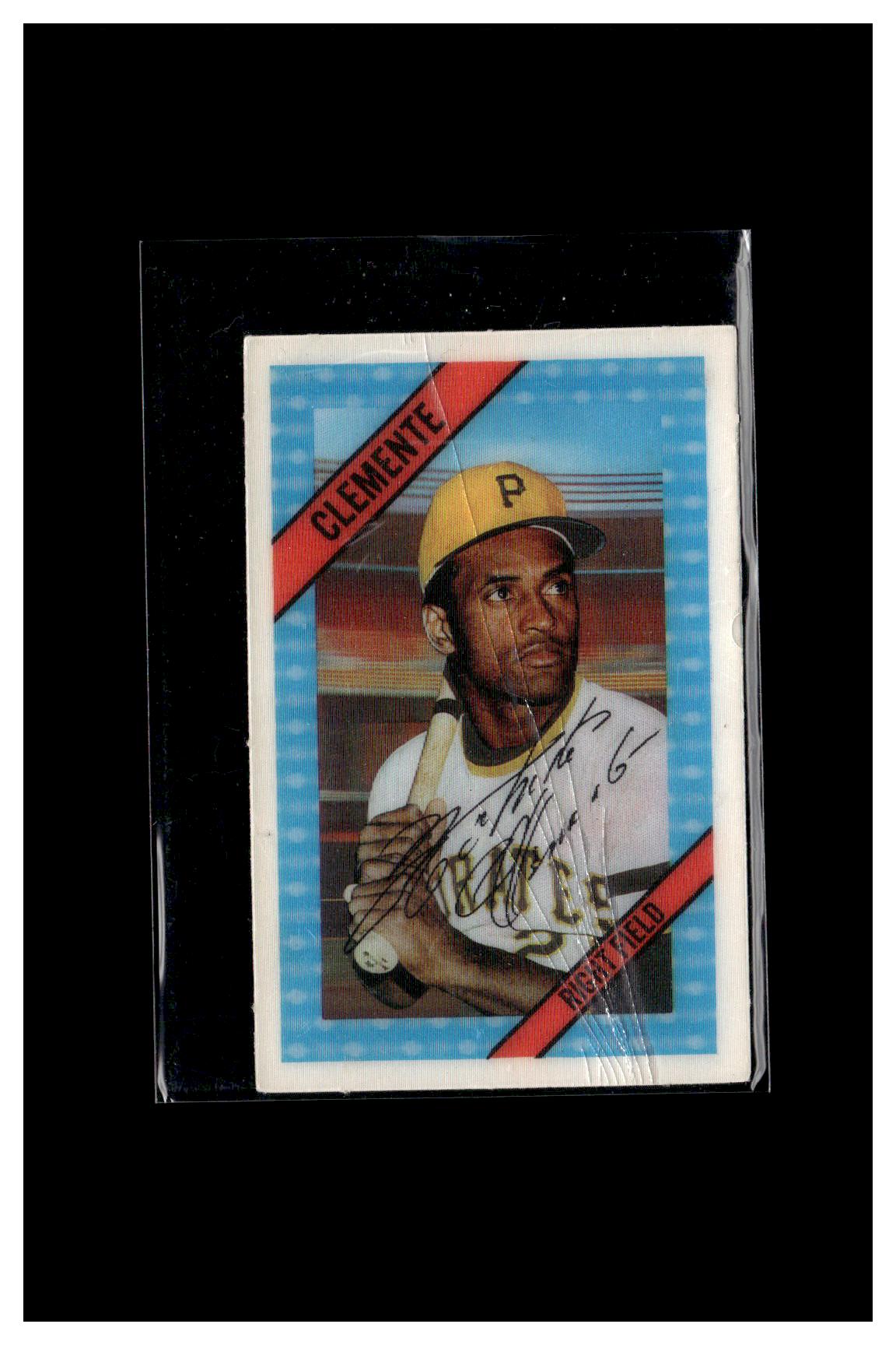 1972 Kellogg's 3-D Super Stars #49 Roberto Clemente