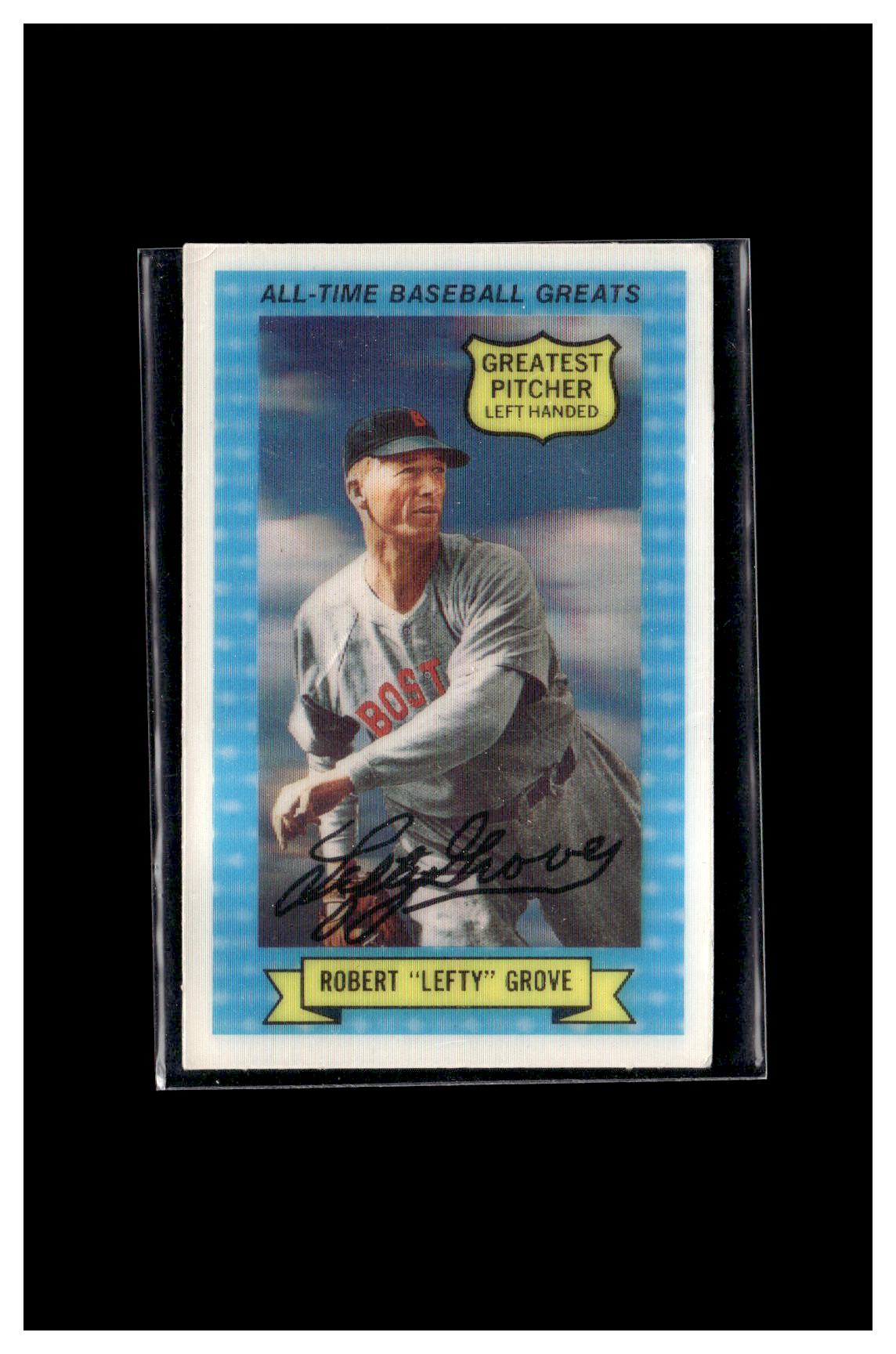 1972 Kellogg's 3-D All-Time Baseball Greats #7 Robert "Lefty" Grove