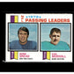 #2 1973 Topps #2 1972 NFL Passing Leaders (Norm Snead / Earl Morrall) A