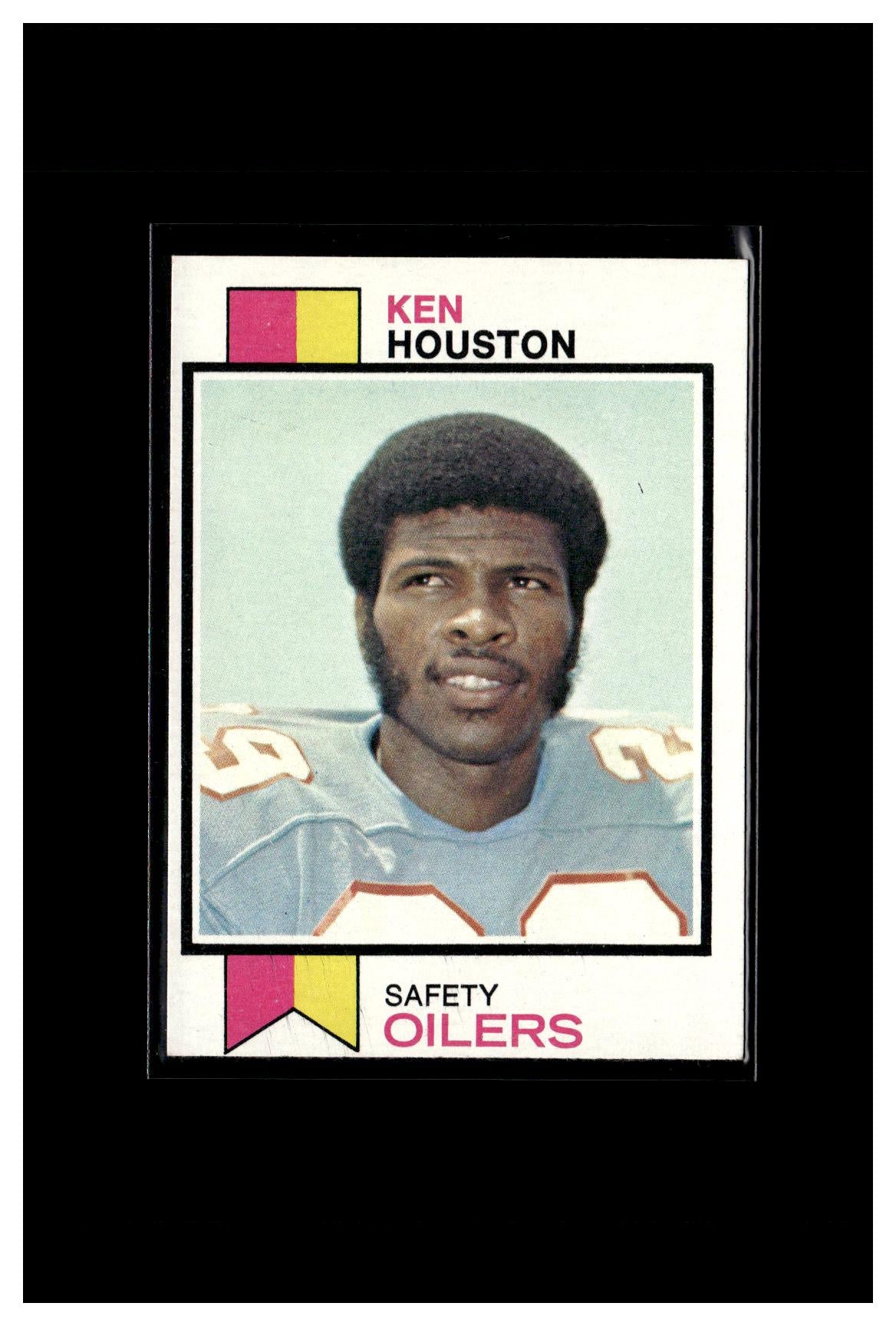 #2 1973 Topps #415 Ken Houston