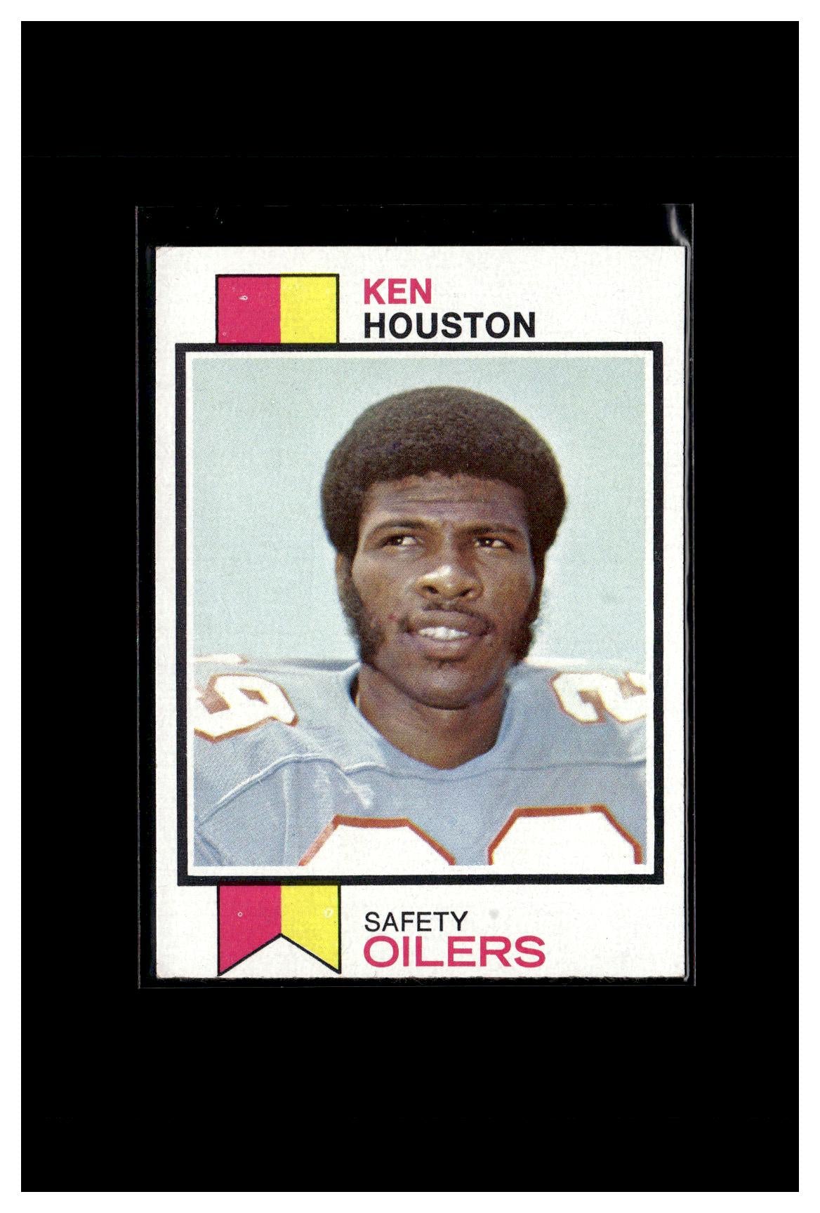 #3 1973 Topps #415 Ken Houston