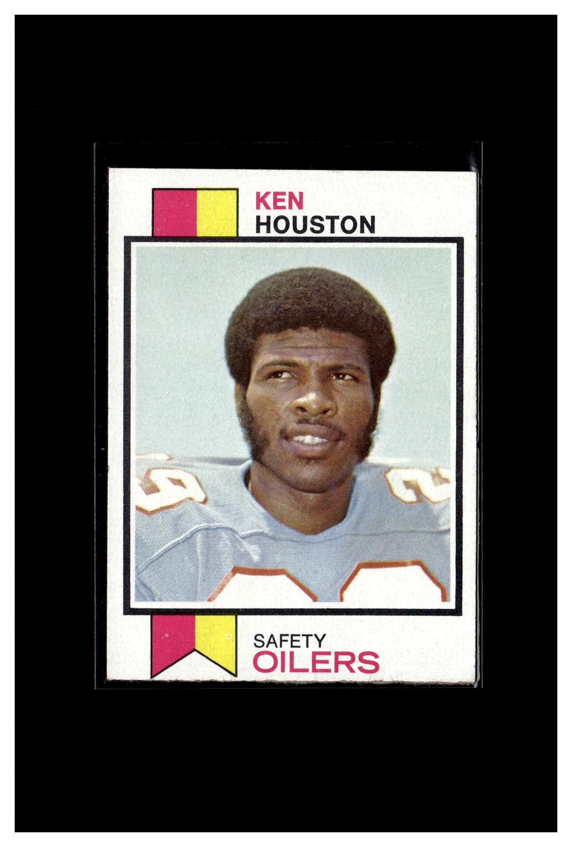 #4 1973 Topps #415 Ken Houston