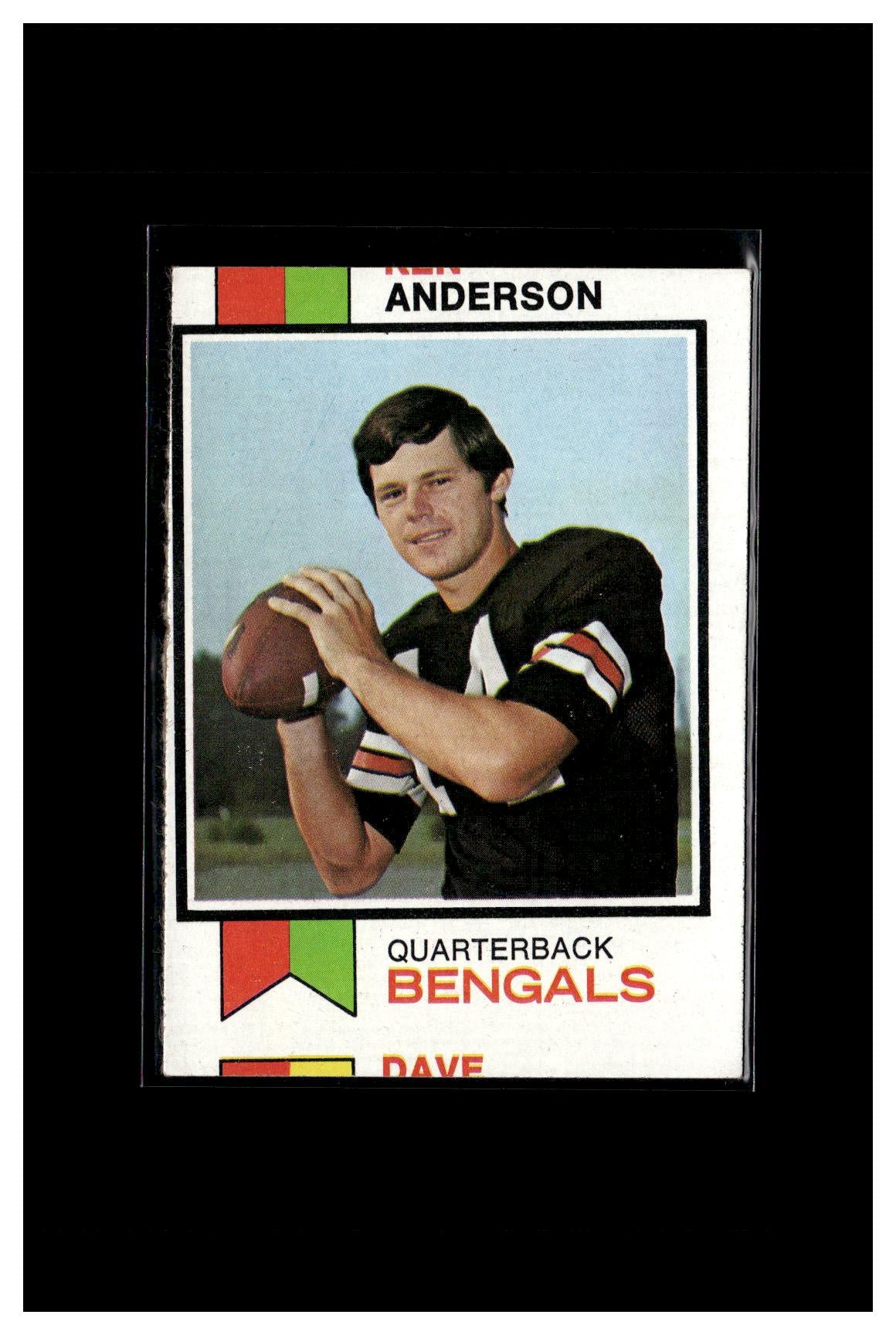 #4 1973 Topps #34 Ken Anderson