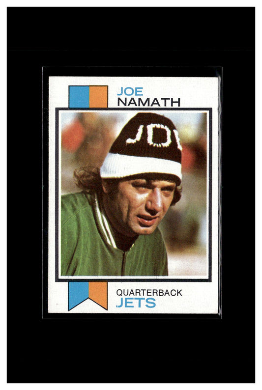 #2 1973 Topps #400 Joe Namath