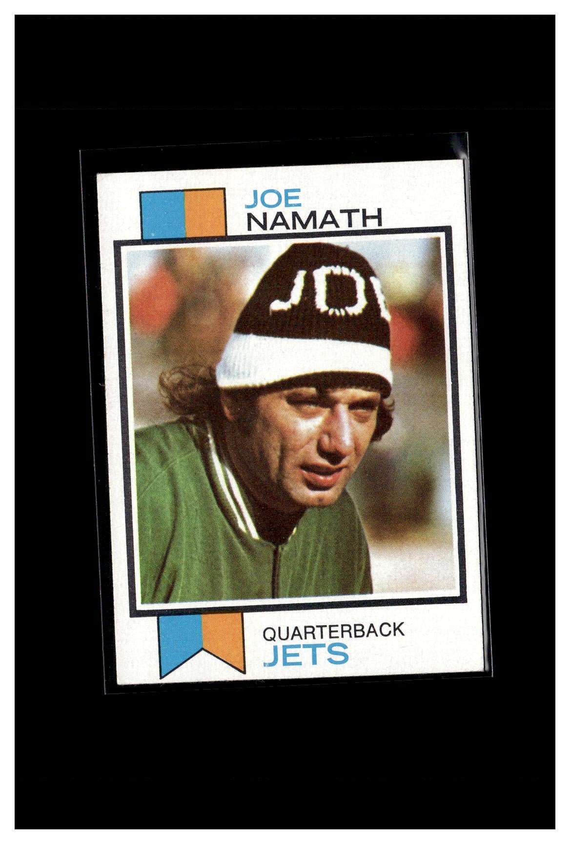 #3 1973 Topps #400 Joe Namath