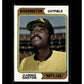 1974 Topps #364a Clarence Gaston