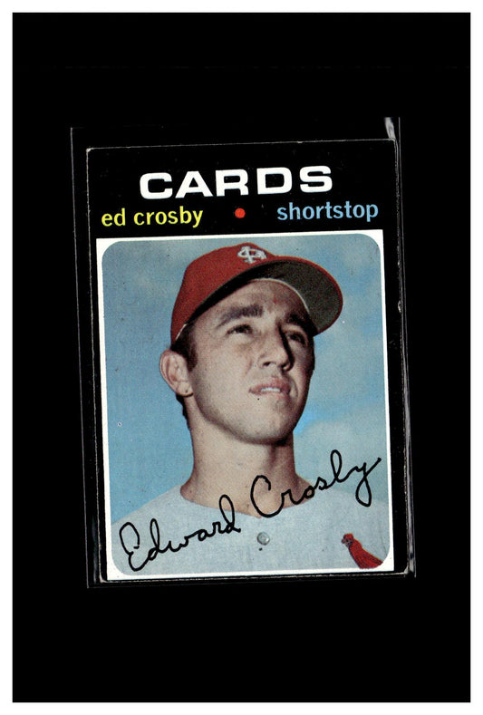 1971 Topps #672 Ed Crosby