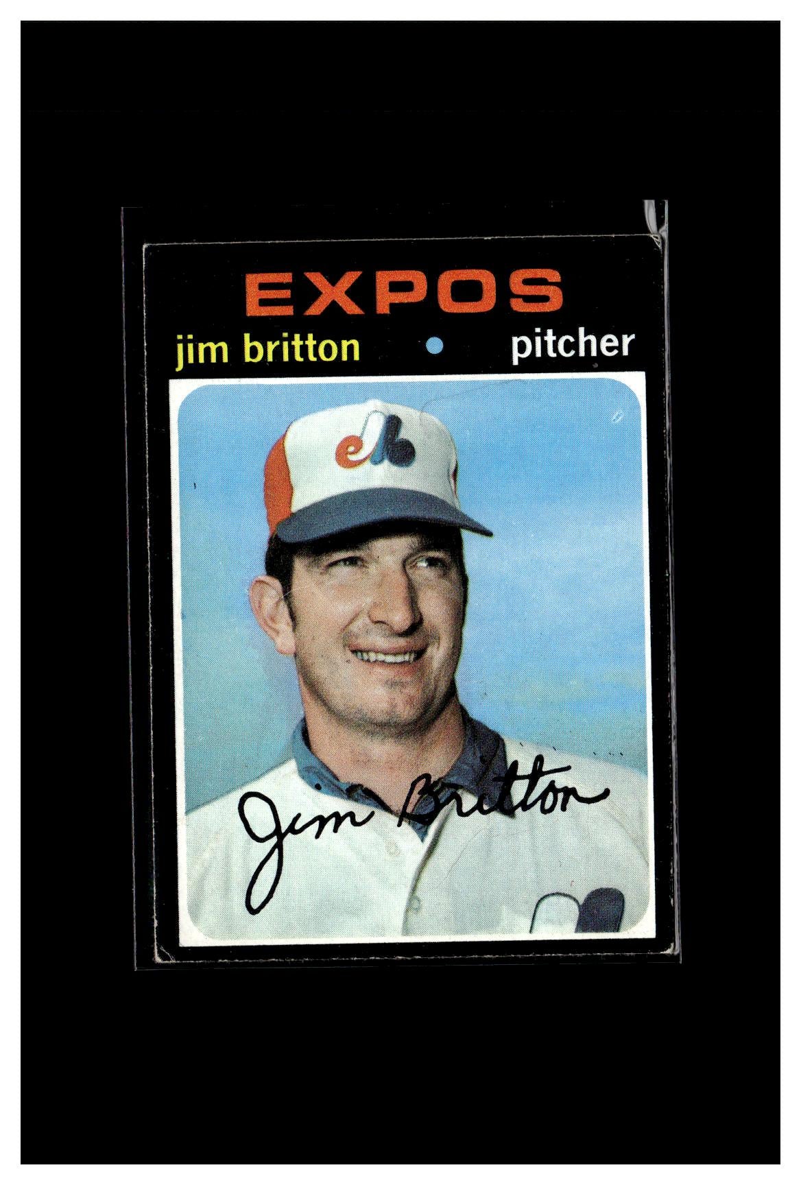 1971 Topps #699 Jim Britton