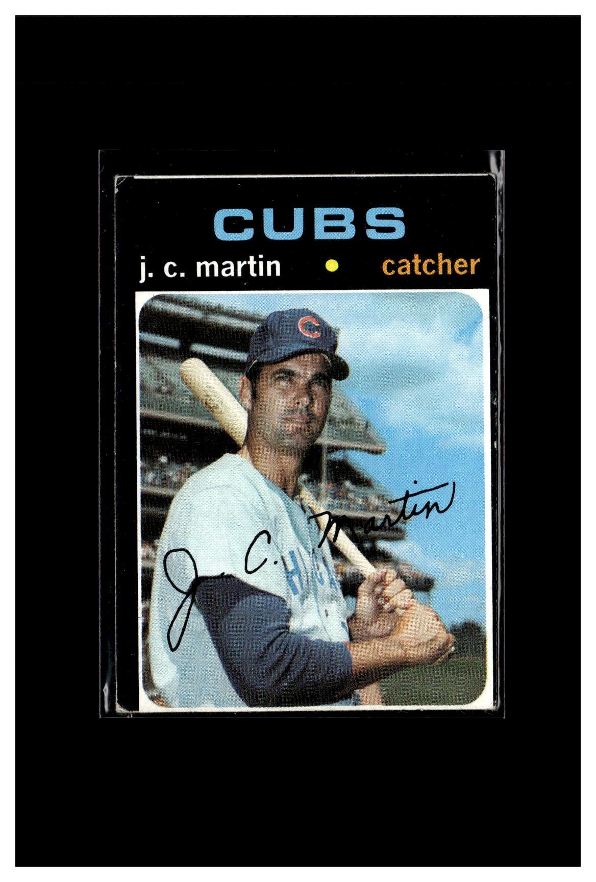 1971 Topps #704 J.C. Martin