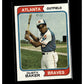 1974 Topps #320 Dusty Baker