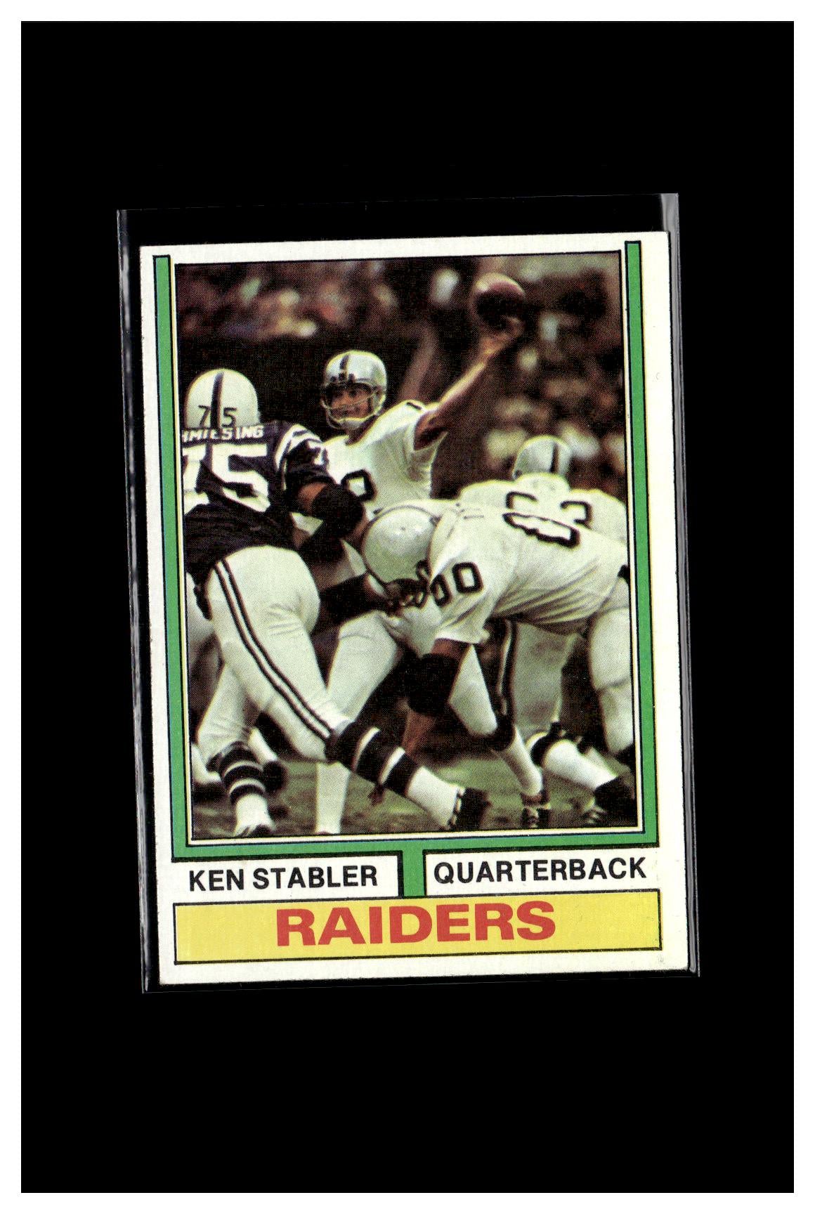 1974 Topps #451 Ken Stabler