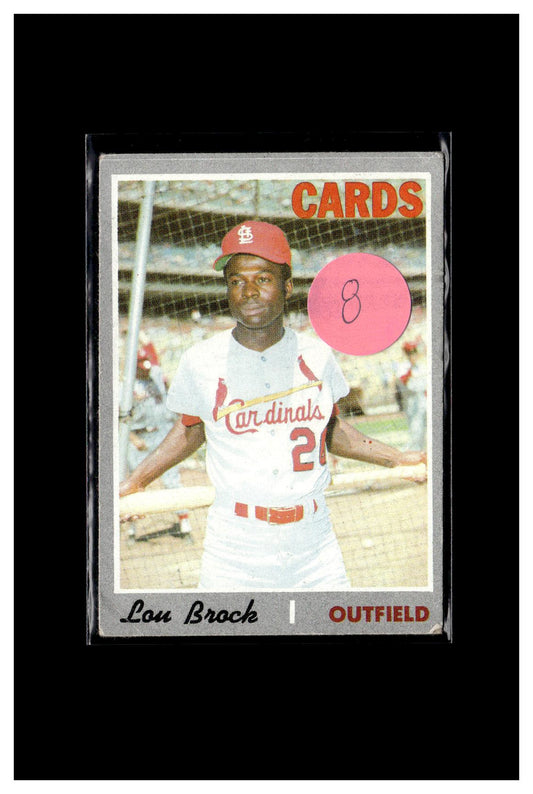 1970 Topps #330 Lou Brock