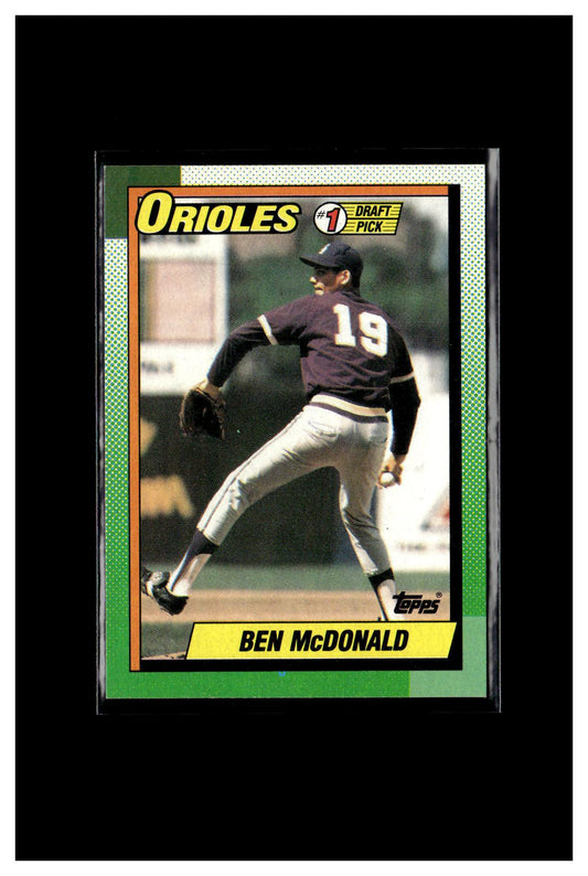 1990 Topps #774 Ben McDonald