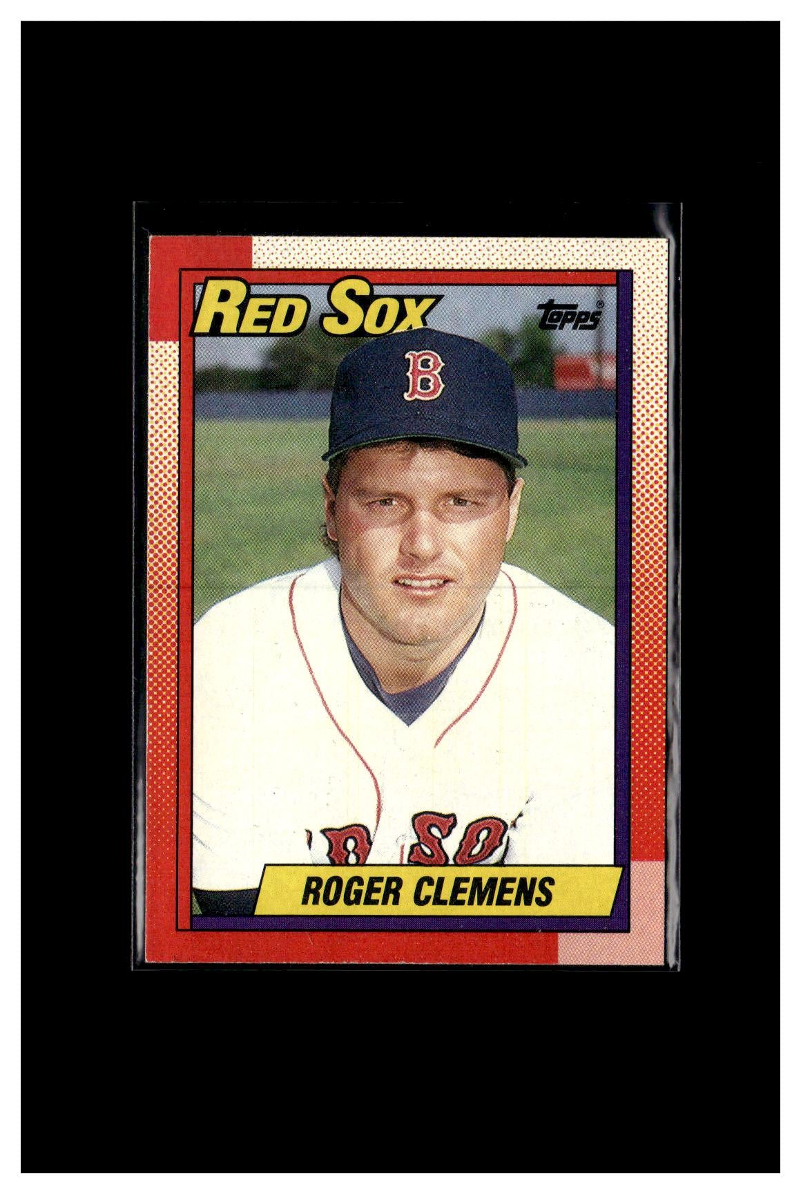 1990 Topps #245 Roger Clemens