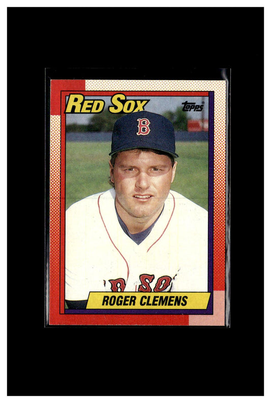 1990 Topps #245 Roger Clemens