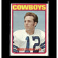 1972 Topps #200 Roger Staubach Creased