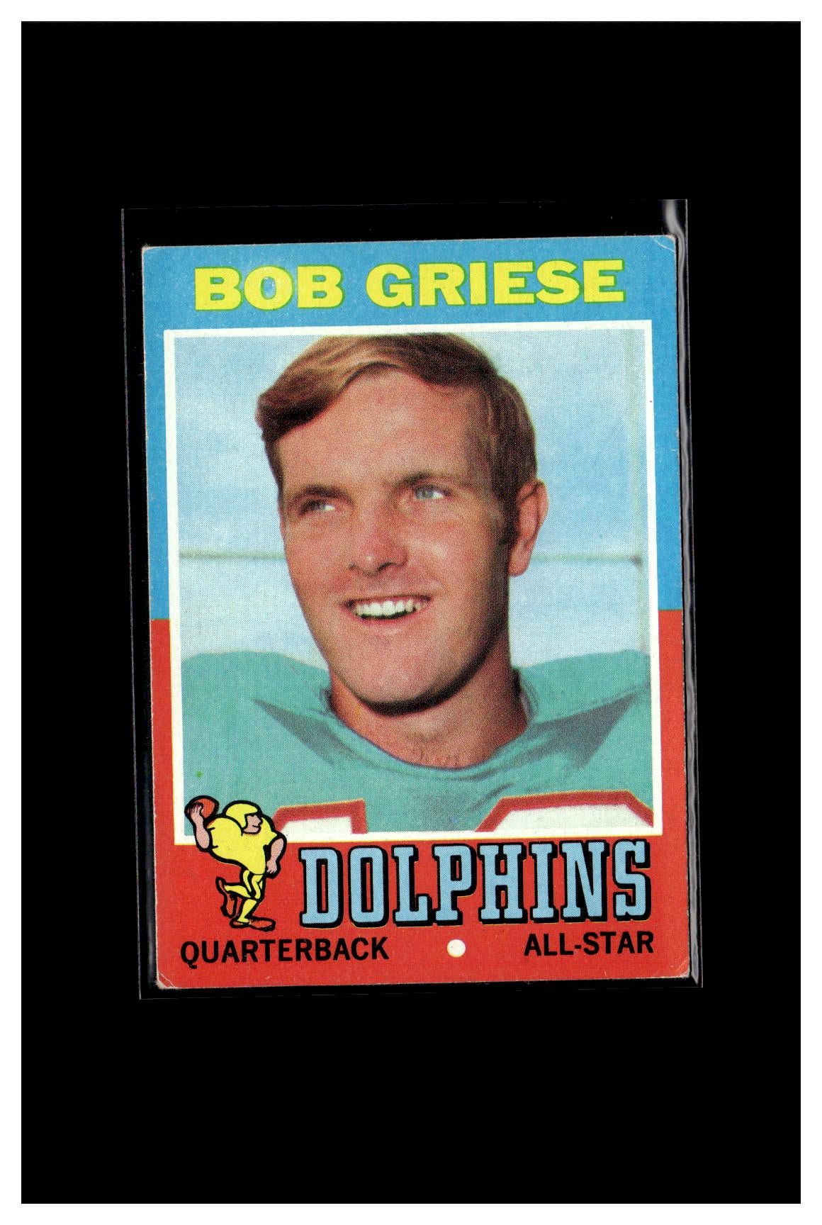 1971 Topps #160 Bob Griese