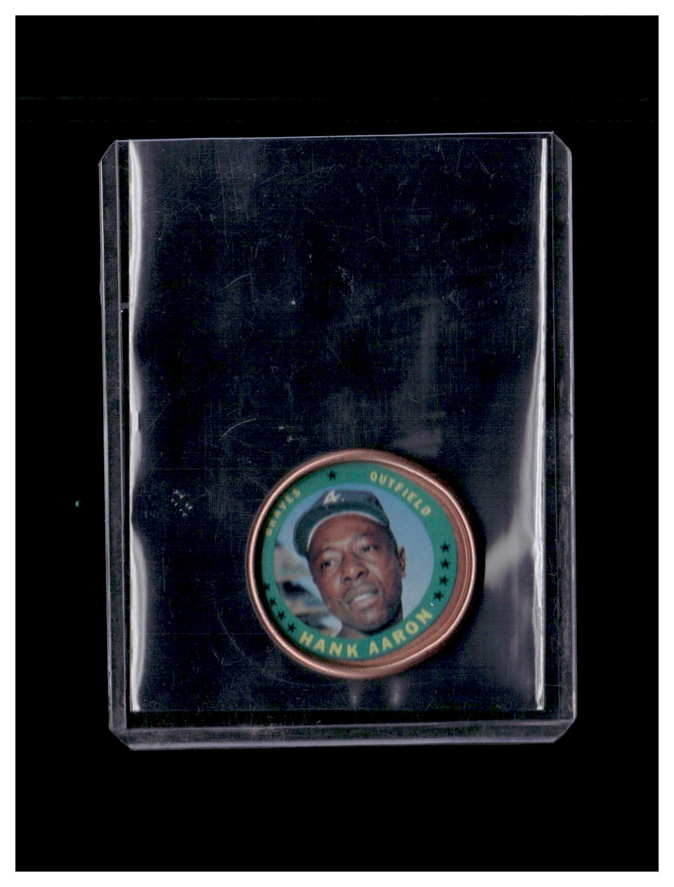 1971 Topps #137 Hank Aaron Coins