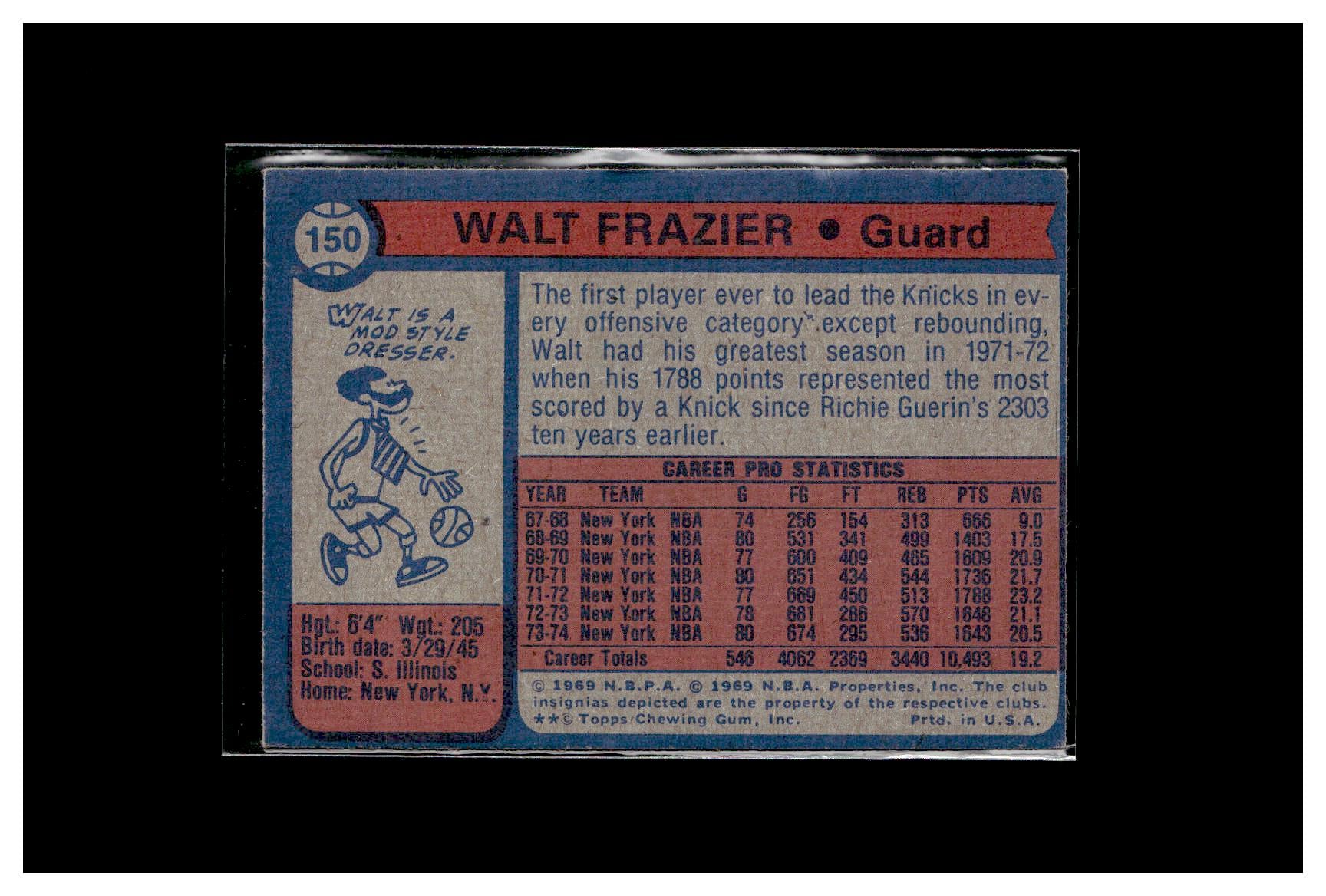 1974-75 Topps #150 Walt Frazier