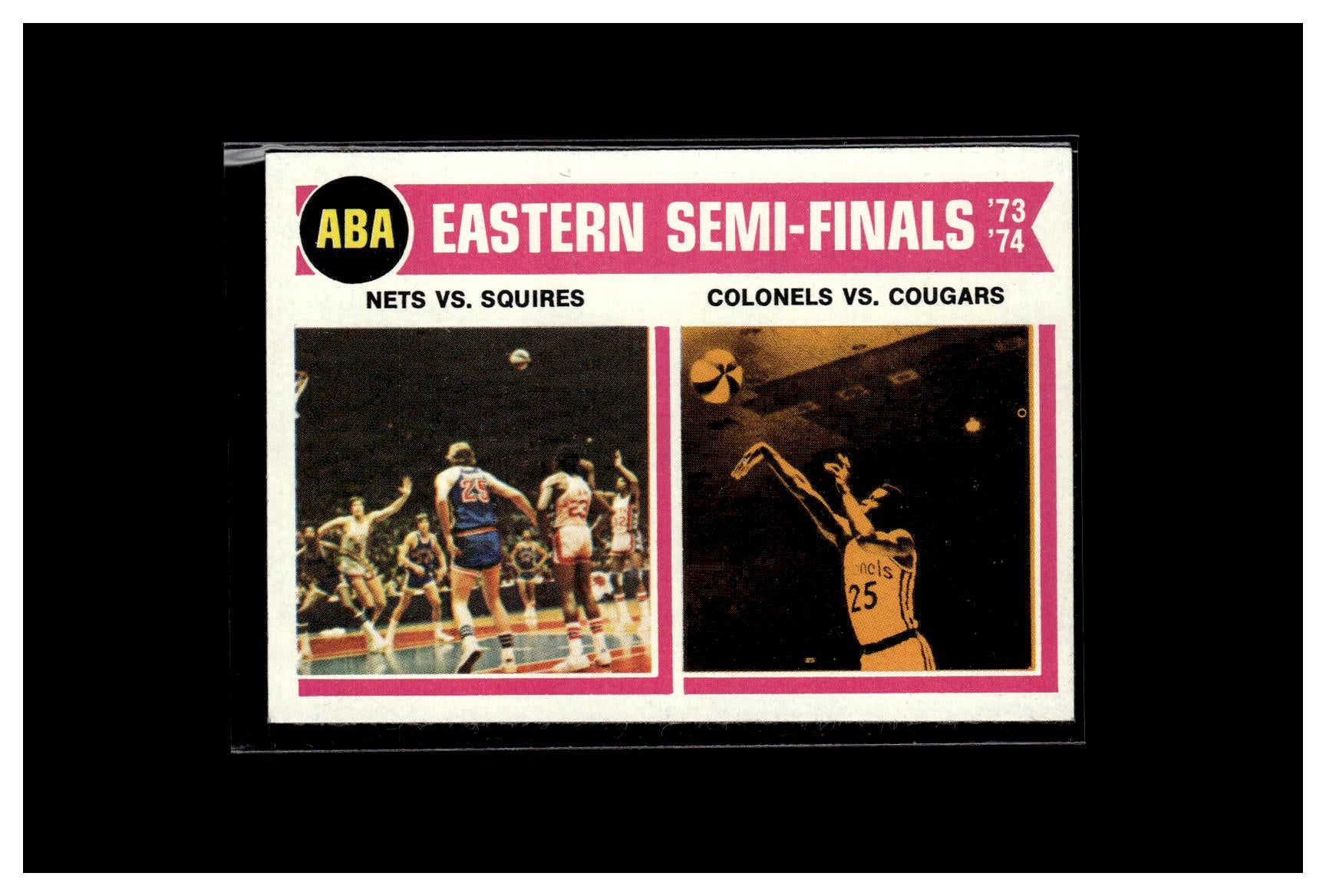 1974-75 Topps #246 ABA Eastern Semis