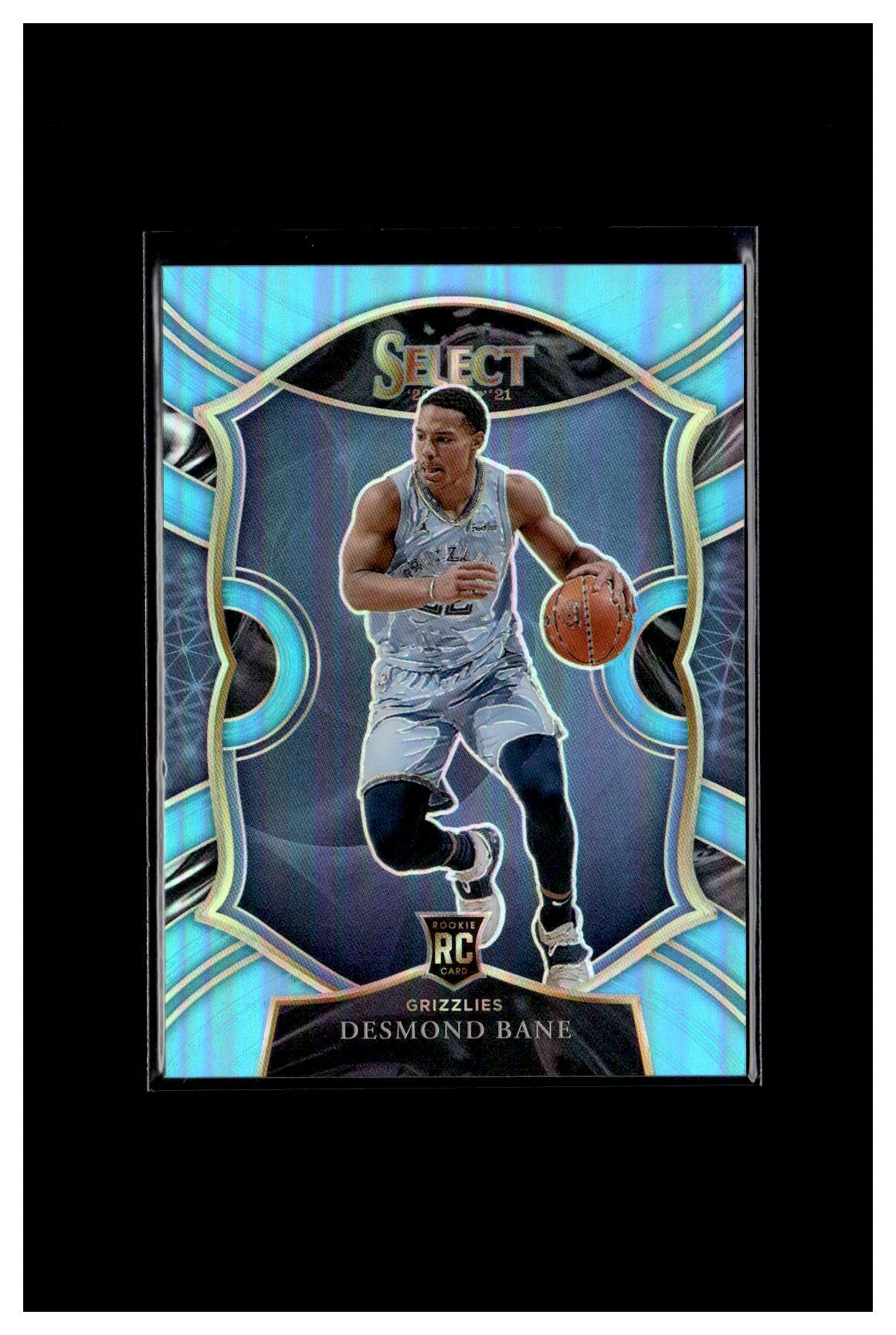 2020-21 Panini Select #90 Desmond Bane Light Blue Prizms #/299