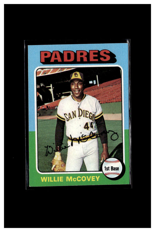 1975 Topps #450 Willie McCovey