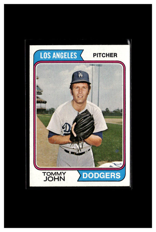 1974 Topps #451 Tommy John