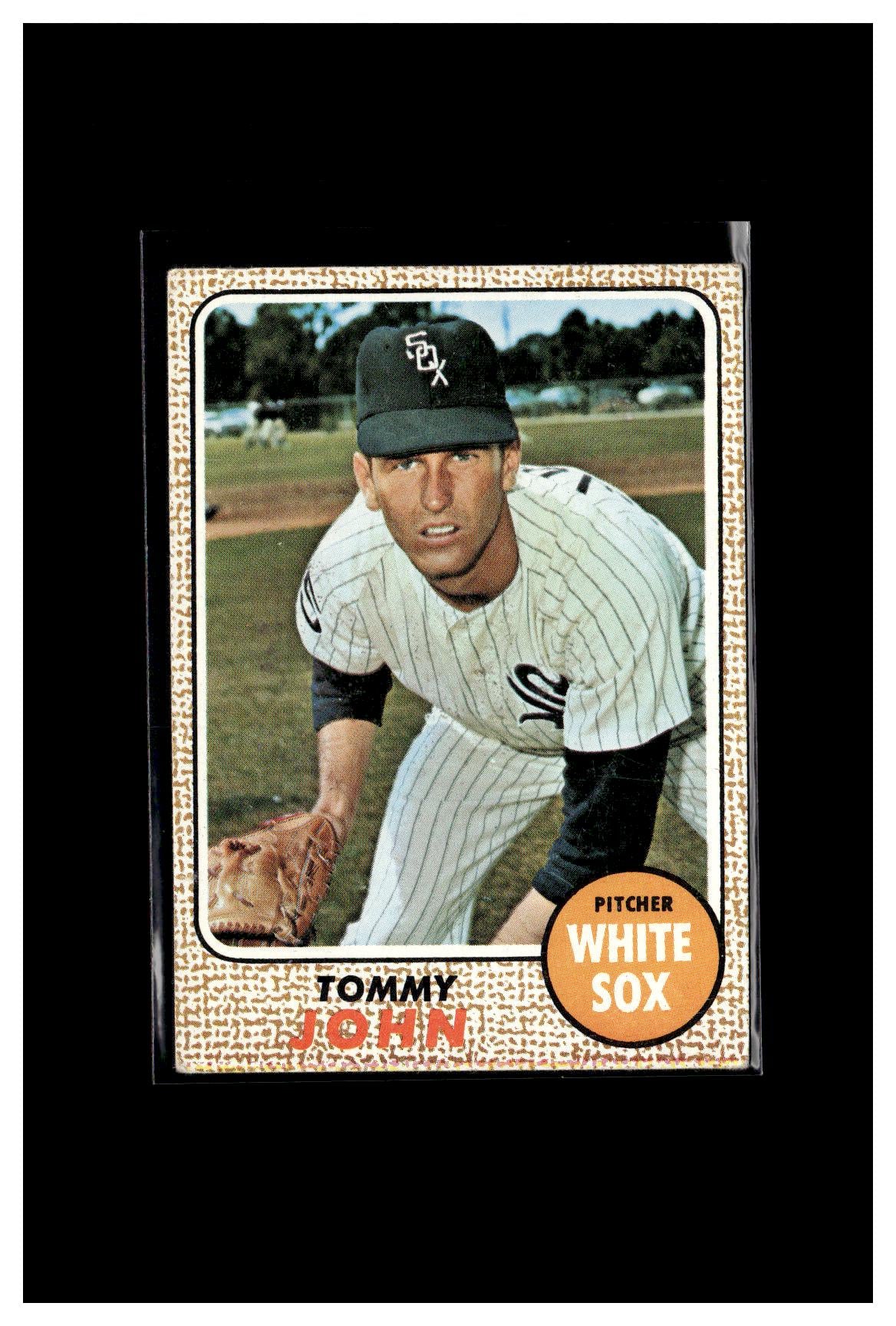 1968 Topps #72 Tommy John