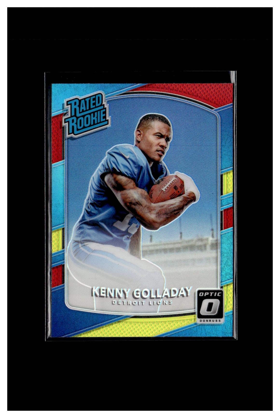 2017 Donruss Optic #175 Kenny Golladay Red and Yellow