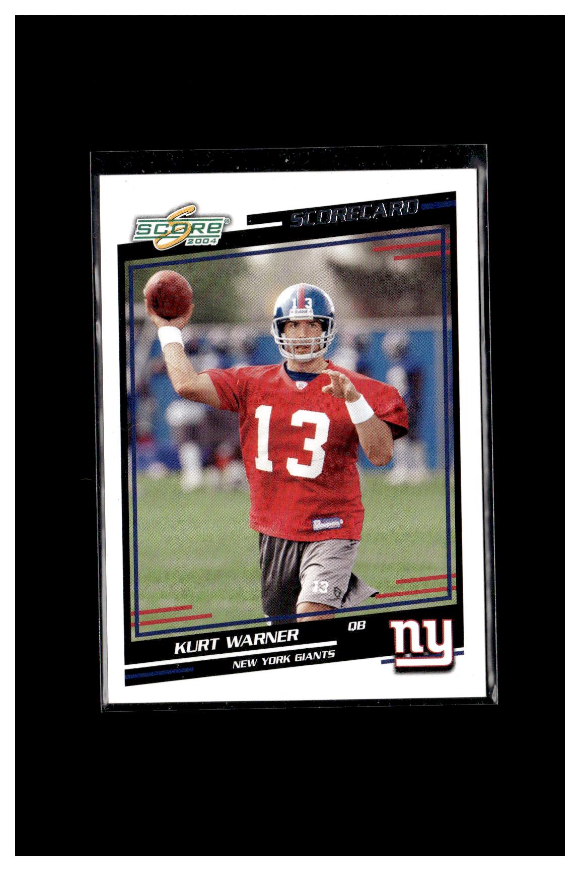 2004 Score #289 Kurt Warner /625