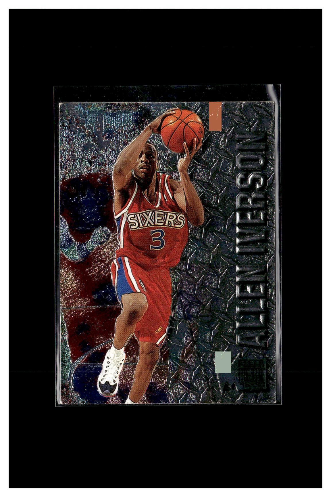 1996-97 Metal #201 Allen Iverson