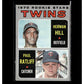 1970 Topps #267 Twins 1970 Rookie Stars (Herman Hill / Paul Ratliff) 6
