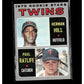 1970 Topps #267 Twins 1970 Rookie Stars (Herman Hill / Paul Ratliff) 8