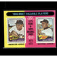 1975 Topps #203 1965 MVPs (Zoilo Versalles / Willie Mays) #3