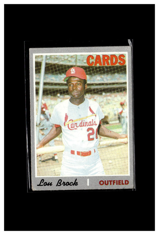 1970 Topps #330 Lou Brock #5