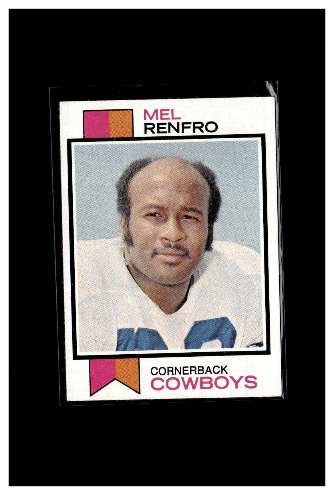 1973 Topps #185 Mel Renfro 4