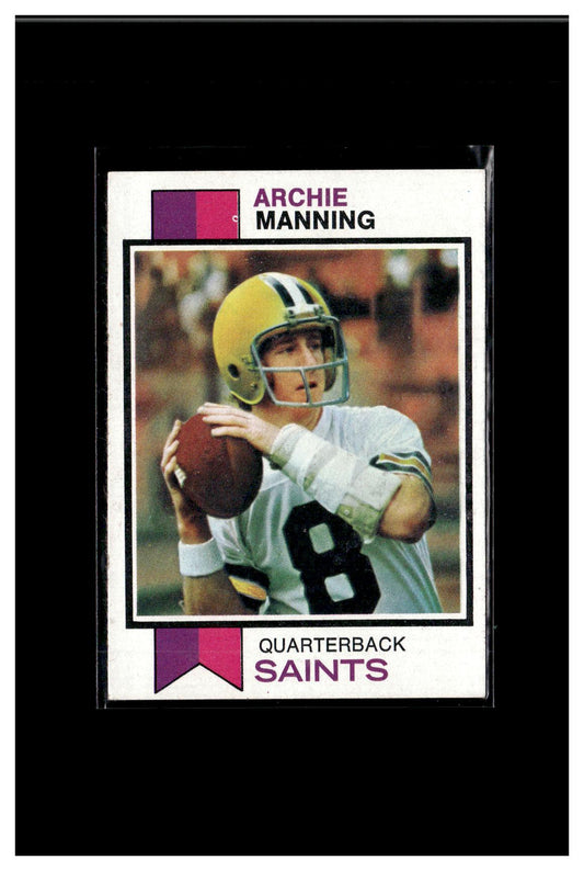 1973 Topps #125 Archie Manning 4