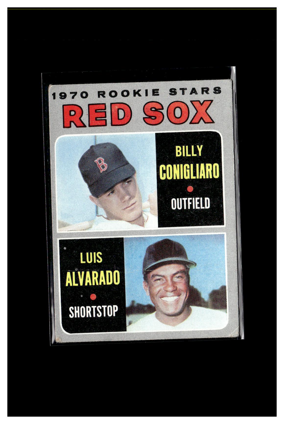 1970 Topps #317 Red Sox 1970 Rookie Stars (Billy Conigliaro / Luis Alvarado) 2