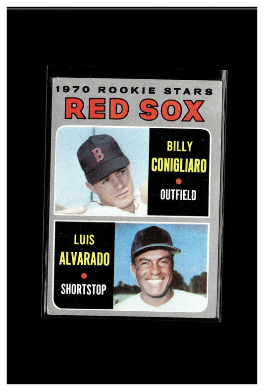 1970 Topps #317 Red Sox 1970 Rookie Stars (Billy Conigliaro / Luis Alvarado) 3