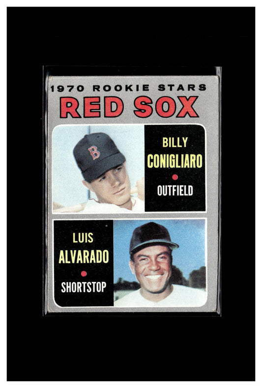 1970 Topps #317 Red Sox 1970 Rookie Stars (Billy Conigliaro / Luis Alvarado) 4