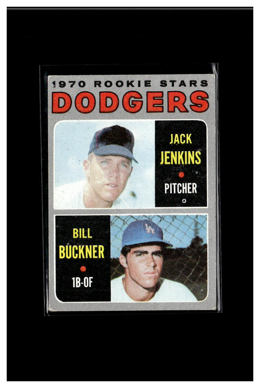 1970 Topps #286 Dodgers 1970 Rookie Stars (Jack Jenkins / Bill Buckner)1