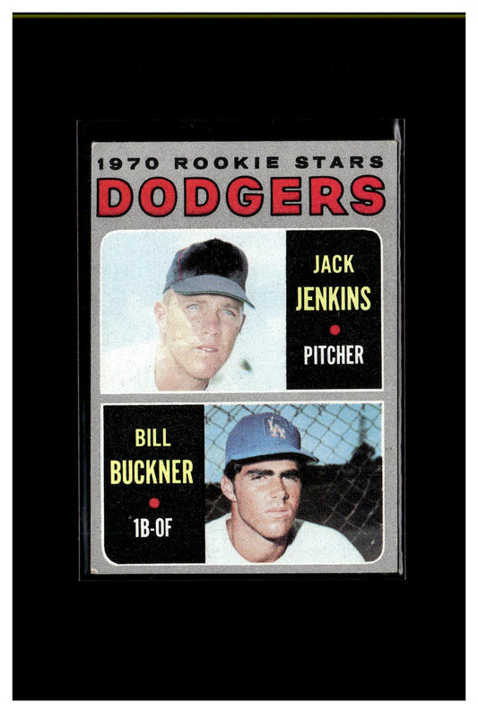 1970 Topps #286 Dodgers 1970 Rookie Stars (Jack Jenkins / Bill Buckner) 6