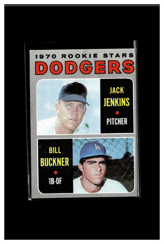 1970 Topps #286 Dodgers 1970 Rookie Stars (Jack Jenkins / Bill Buckner) 9