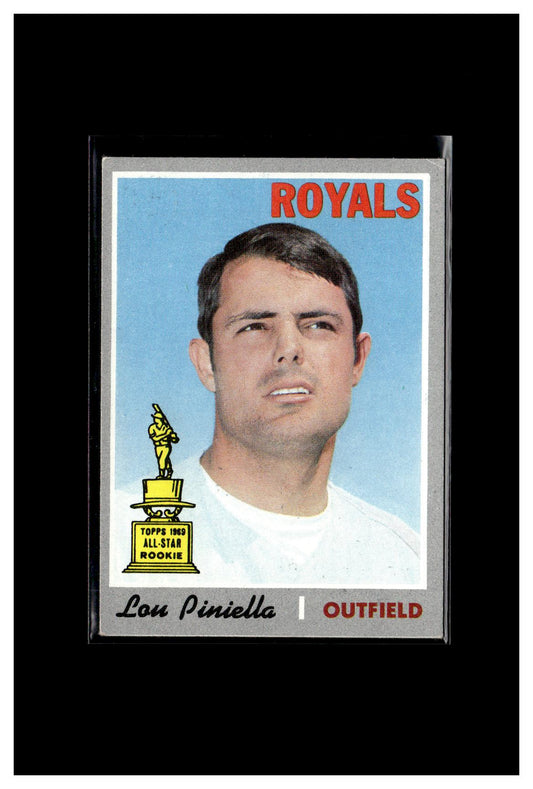 1970 Topps #321 Lou Piniella 4