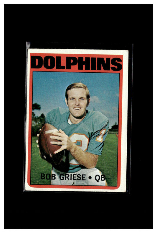 1972 Topps #80 Bob Griese 2