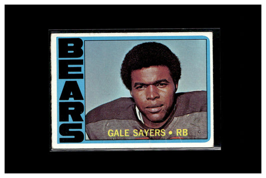 1972 Topps #110 Gale Sayers Crease 1