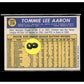 1970 Topps #278 Tommie Aaron 8