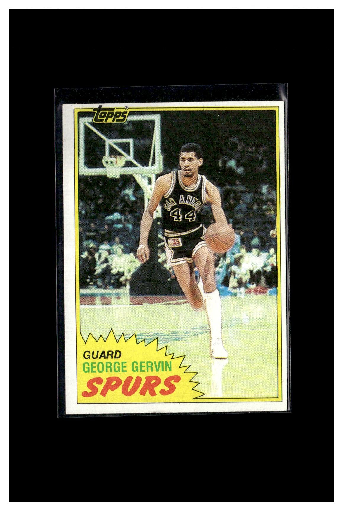 1981-82 Topps #37 George Gervin 1