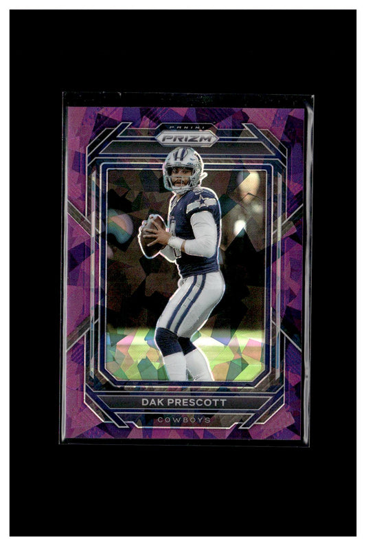 2022 Panini Prizm #76 Dak Prescott Purple Ice #/225 CC